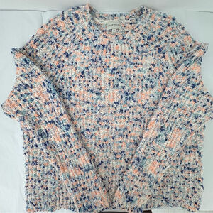 Silverflint | Confetti Knit Sweater | Sz M | Multicolor Soft Pullover | EUC